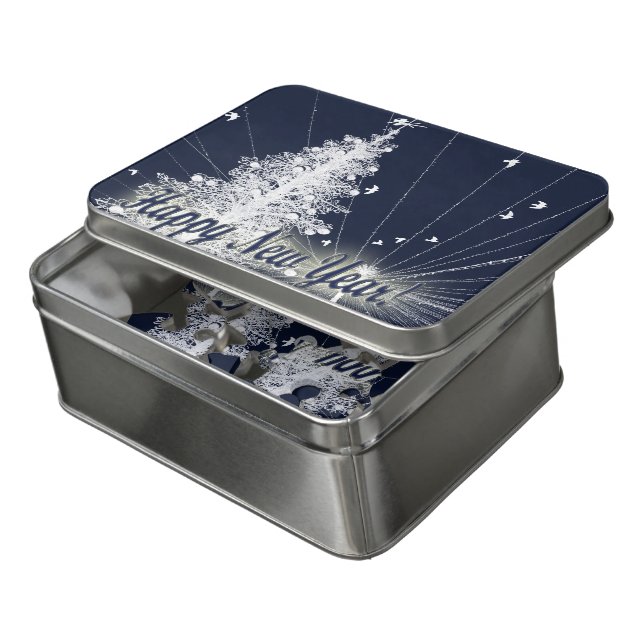 New Year s Eve Jigsaw Puzzle (Lid Open)