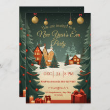 New Year’s Eve Party Invitation 2026