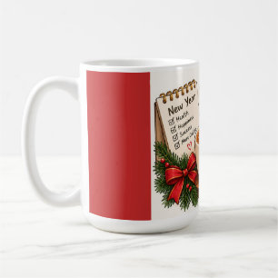 New Year Same Coffee Addiction Funny Coffee Mug