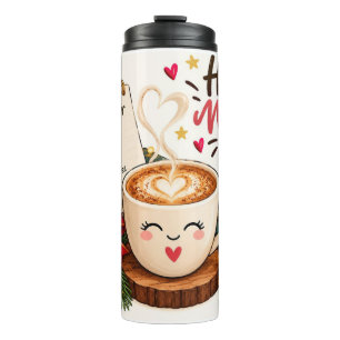 New Year Same Coffee Addiction Funny Coffee Thermal Tumbler