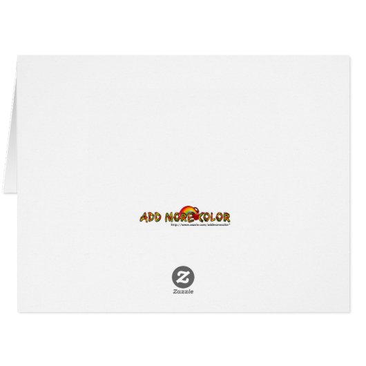 New Year Season Greeting Cards - Purple Rose (Back Horizontal)