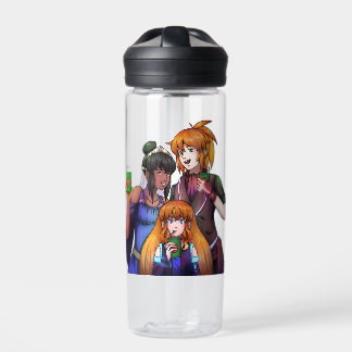 New Year Space Celebration Water Bottle