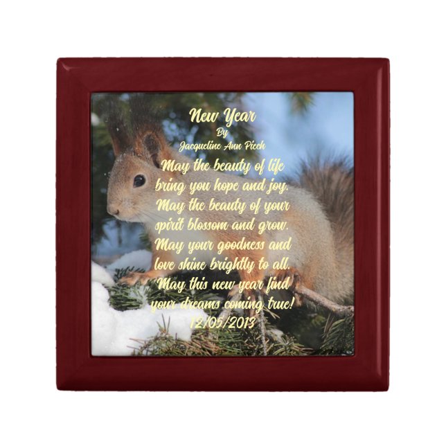 New Year Squirrel Gift Box (Front)