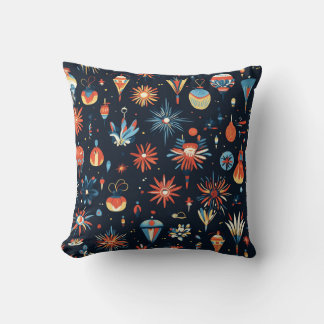 new year throw pillow