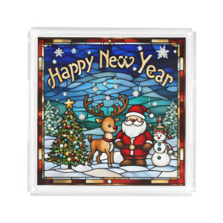 new year tray