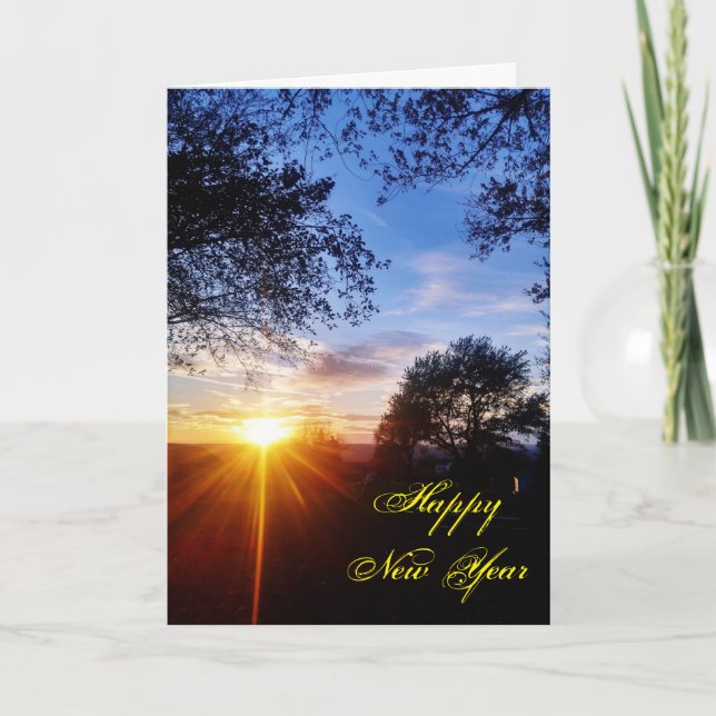 NEW YEAR WELCOME 2021 card (Front)