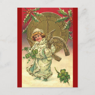 New Year's Angel Holiday Postcard