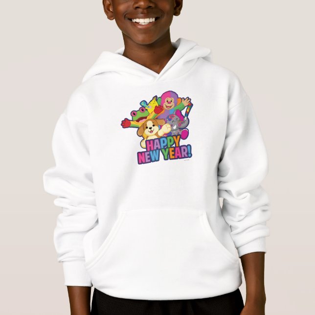 New Years Balloons 2 Hoodie (Front)
