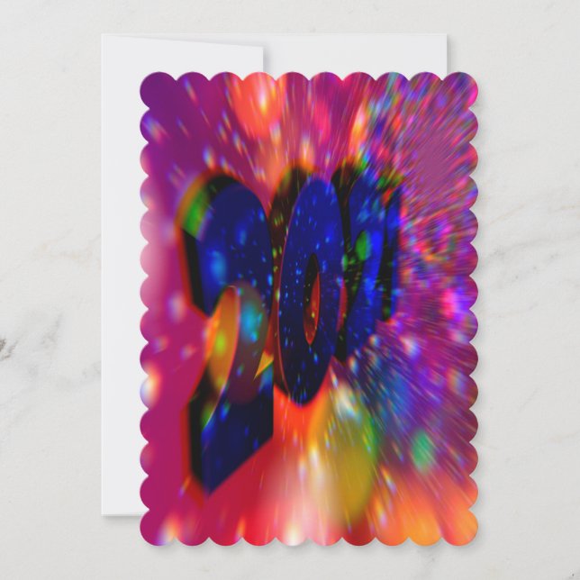 New Year's cards, 2021, Holiday Card (Front)