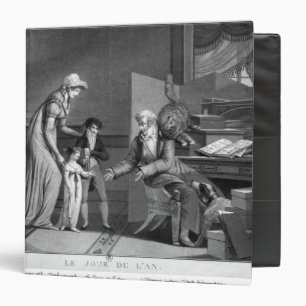 New Year's Day, 1807 3 Ring Binder