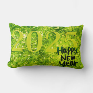 New Year's day 2025 Lumbar Pillow
