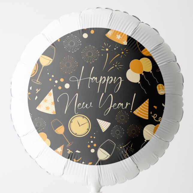 New Year's Day  Balloon (Front)