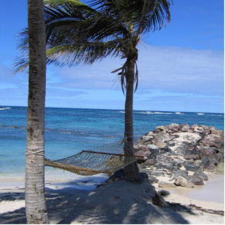 New Years Day Hammock Statuette