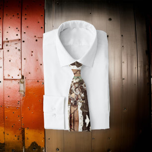 New Year's Day in Old New York 1882 Neck Tie