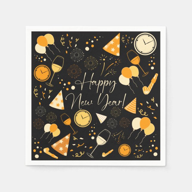 New Year's Day Napkins (Front)