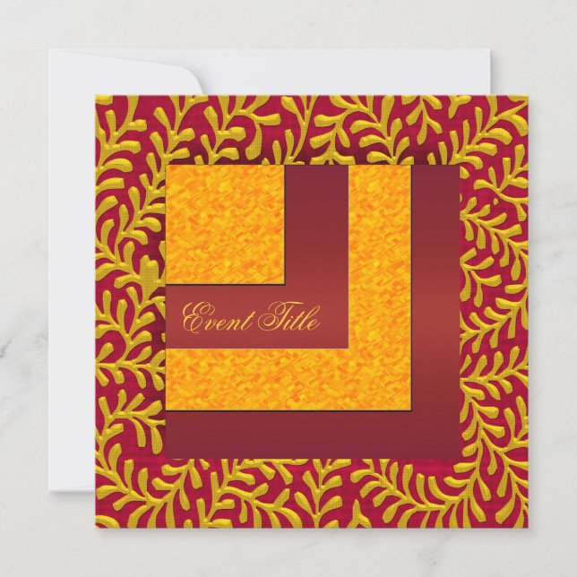 New Year's Day Party Invitation (Front)