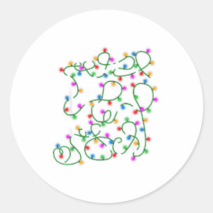 New Year's Eve 2026 Family Happy New Year Happy Ch Classic Round Sticker