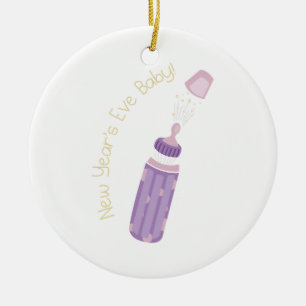 New Year's Eve Baby! Ceramic Ornament