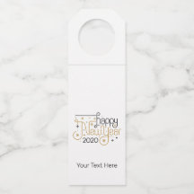 New Years Eve Bottle Tag 2020 Custom Party Favors