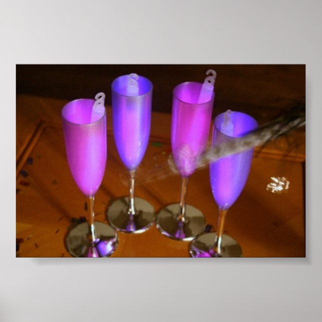 New Years Eve Canvas Poster (Front)