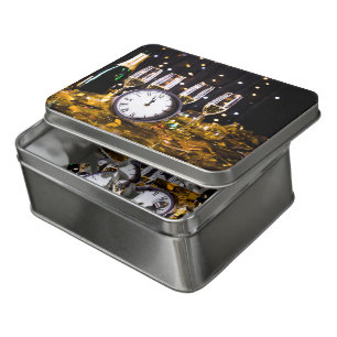 New Year's Eve celebration SlipperyJoe's champagne Jigsaw Puzzle