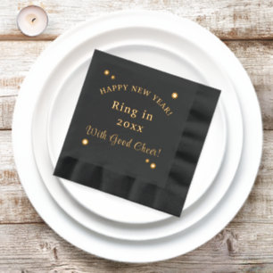 New Year's Eve Cheer Foil Napkins