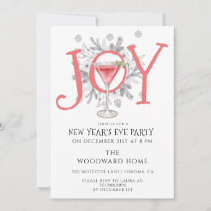New Year's Eve Cocktail Party Invitation