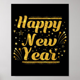 New Year's Eve Countdown 2026 Party Costume Happy Poster