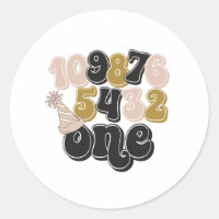 New Years Eve Countdown First Birthday