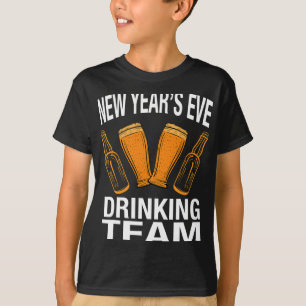 New Year's Eve Drinking Team, Funny New Years Eve T-Shirt