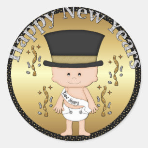 New Years Eve Holiday sticker