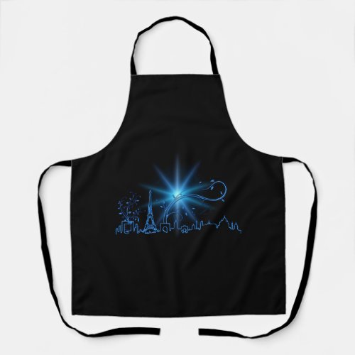 New Years eve in Paris   Apron