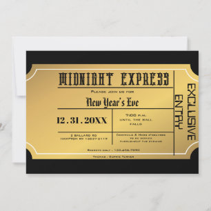 New Years Eve  Invitation