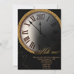 New Year's Eve Invitation, New Year's Eve Invitation