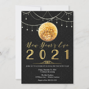 New Years Eve Invitations, New Years Invitation