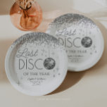 New Year's Eve Last Disco Of The Year Party Paper Plates<br><div class="desc">Get ready to boogie into the new year with the Last Disco of the Year collection! This disco design is a sleek, minimal design packed with retro vibes, groovy charm, and just the right touch of funky 70s flair. Think shimmering metallics, bold geometric shapes, and just a hint of sparkle—perfect...</div>