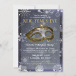 New Year&#39;s Eve Masquerade Party Invite at Zazzle