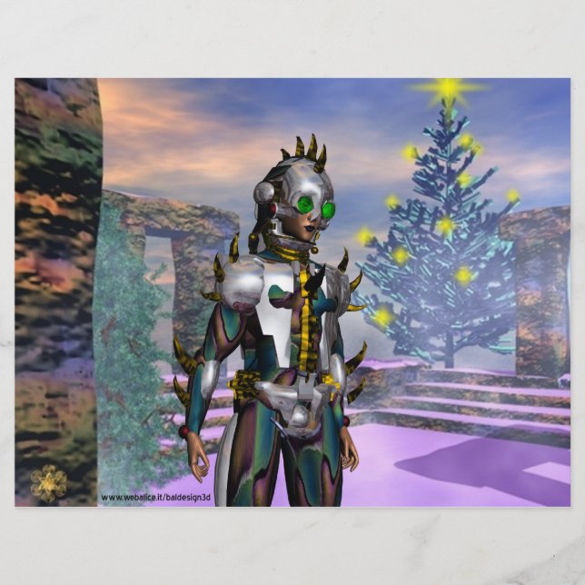 NEW YEAR'S EVE OF A CYBORG (Front)