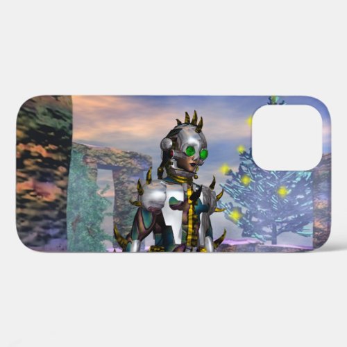 NEW YEARS EVE OF A CYBORG  iPhone 12 CASE