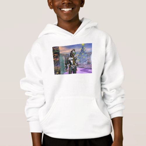 NEW YEARS EVE OF A CYBORG DROPPED FROM THE FUTURE HOODIE
