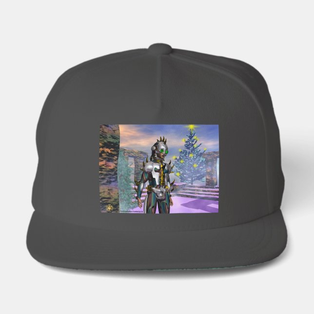 NEW YEAR'S EVE OF A CYBORG SNAP BACK HAT (Front)