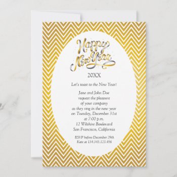 New Year's Eve Party Celebrations Invitation by thepapershoppe at Zazzle