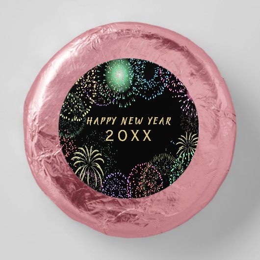 New Year's Eve Party Fireworks Celebration Dipped Oreo Cookie Favors (Front)