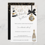 New Year&#39;s Eve Party Gold Glitzy Sparkle  Invitation