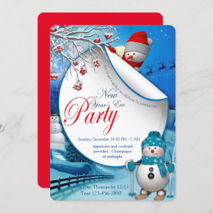 New-years Eve Party Invitation