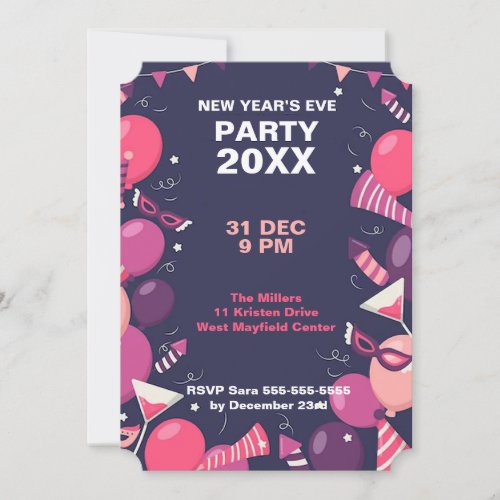 New Years Eve Party Invitation