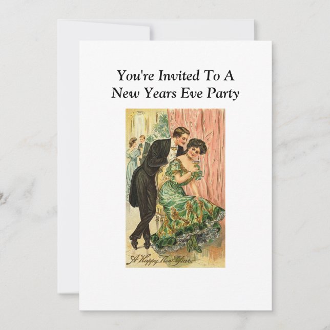 New Years Eve Party Invitation (Front)