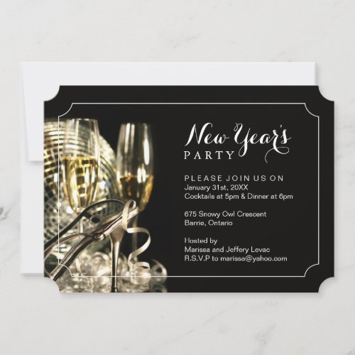 New Years Eve Party Invitation