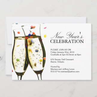 NEW YEARS EVE PARTY INVITATION