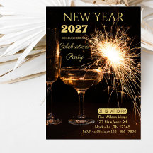 New Year's Eve Party Invitation 2027